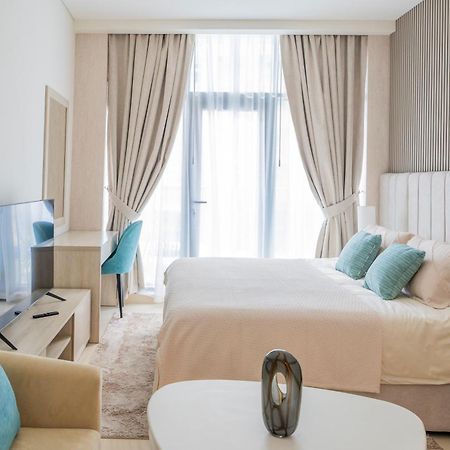 Studio With Pool And Private Beach Access On Palm Jumeirah Dubai Bagian luar foto