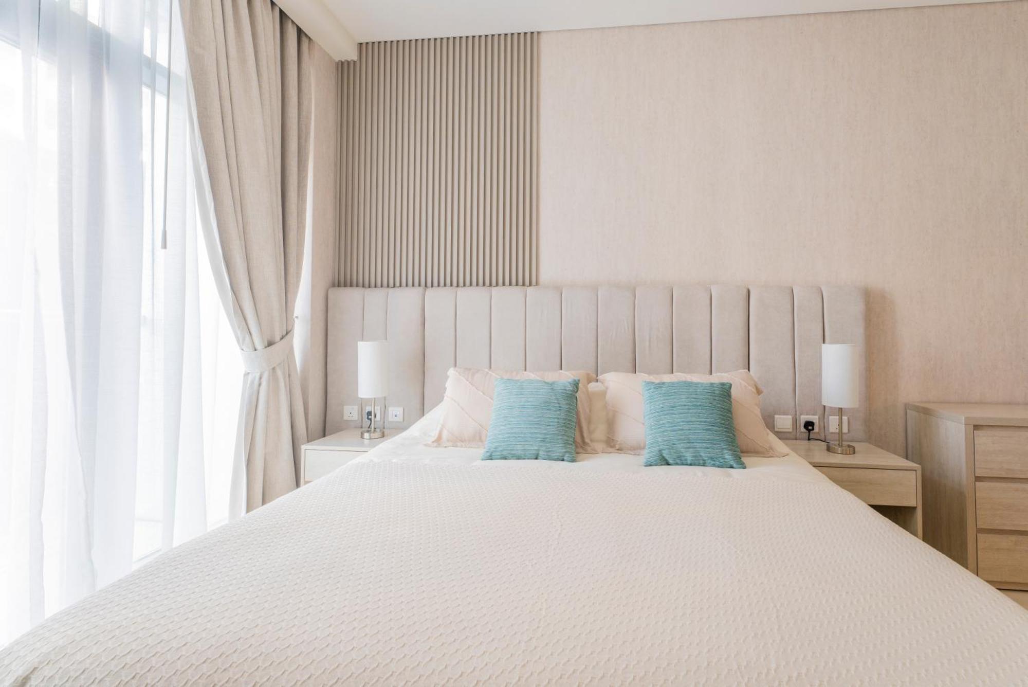Studio With Pool And Private Beach Access On Palm Jumeirah Dubai Bagian luar foto